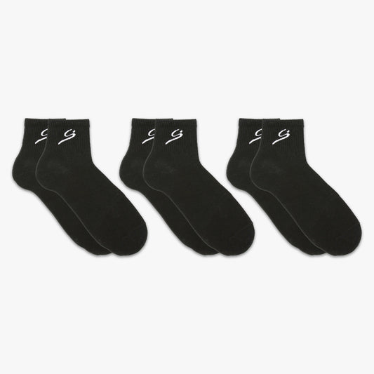 Men's Ribbed Ankle Sock 3-Pack