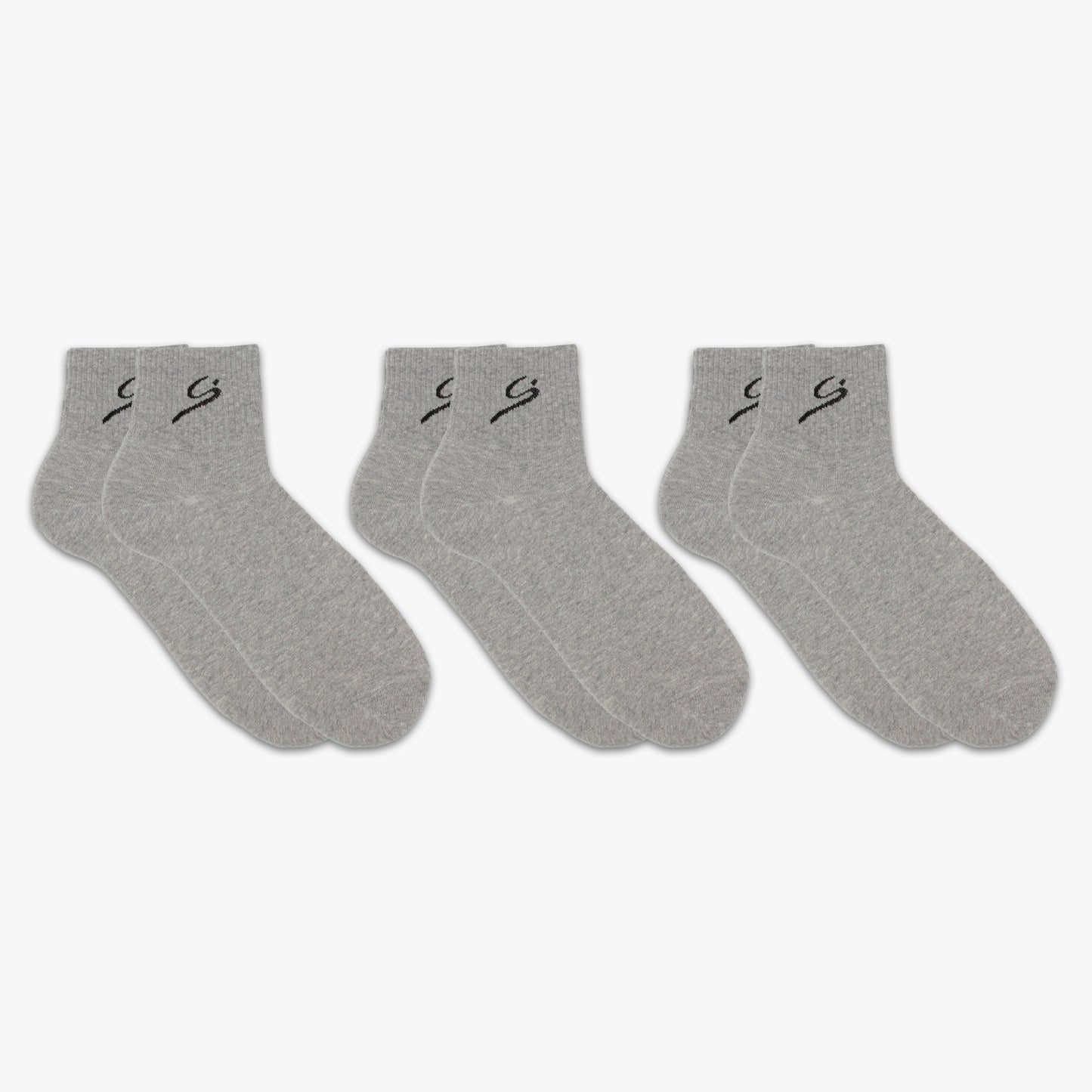 Men's Ribbed Ankle Sock 3-Pack