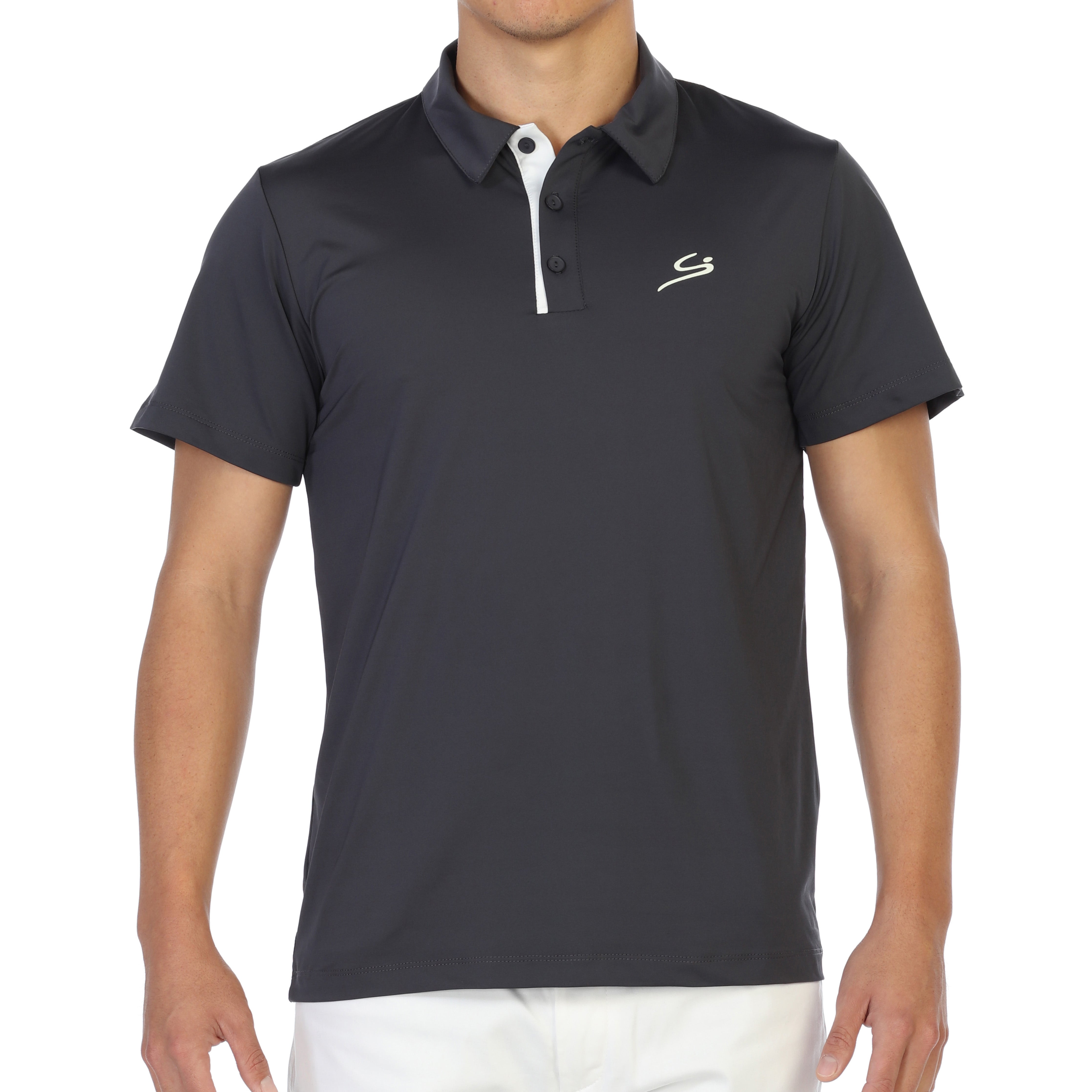 Lacoste black best sale golf t shirt